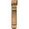 Ekena Millwork Olympic Craftsman Rough Sawn Bracket w/ Offset Brace, Western Red Cedar, 8"W x 30"D x 42"H BKT0806X30X42OLY04RWR - alternate 2